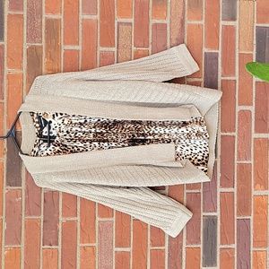 August Silk sweater/cardigan